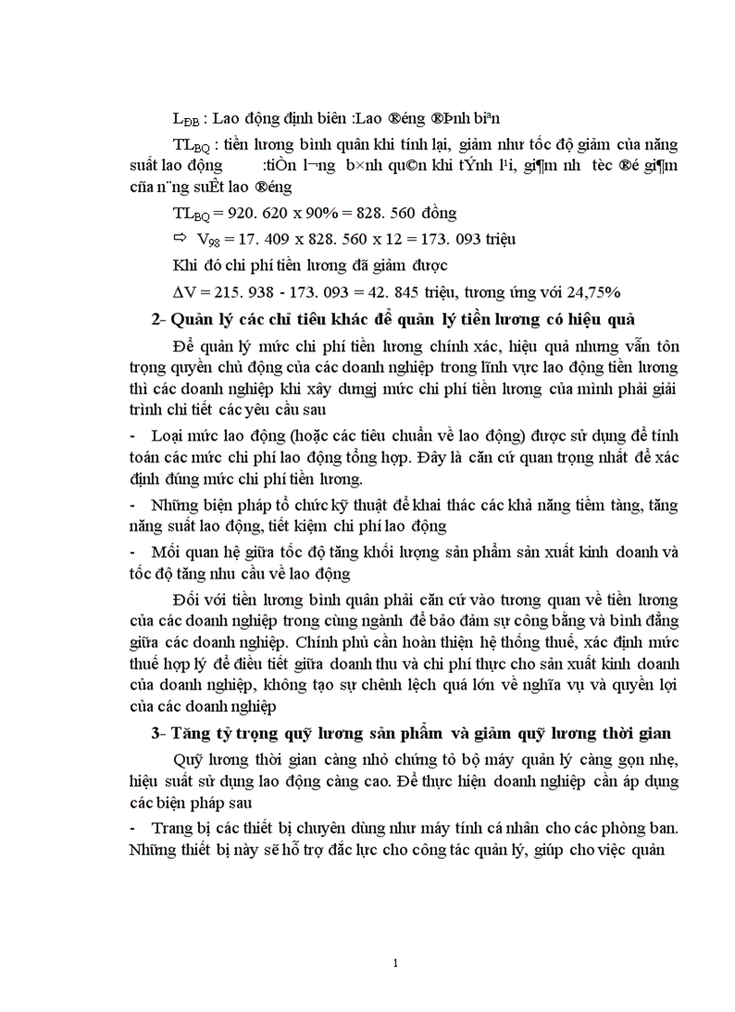 image for page Một số biện pháp nhằm hoàn thiện công tác xây dựng và quản lý quỹ tiền lương trong các doanh nghiệp Nhà nước
