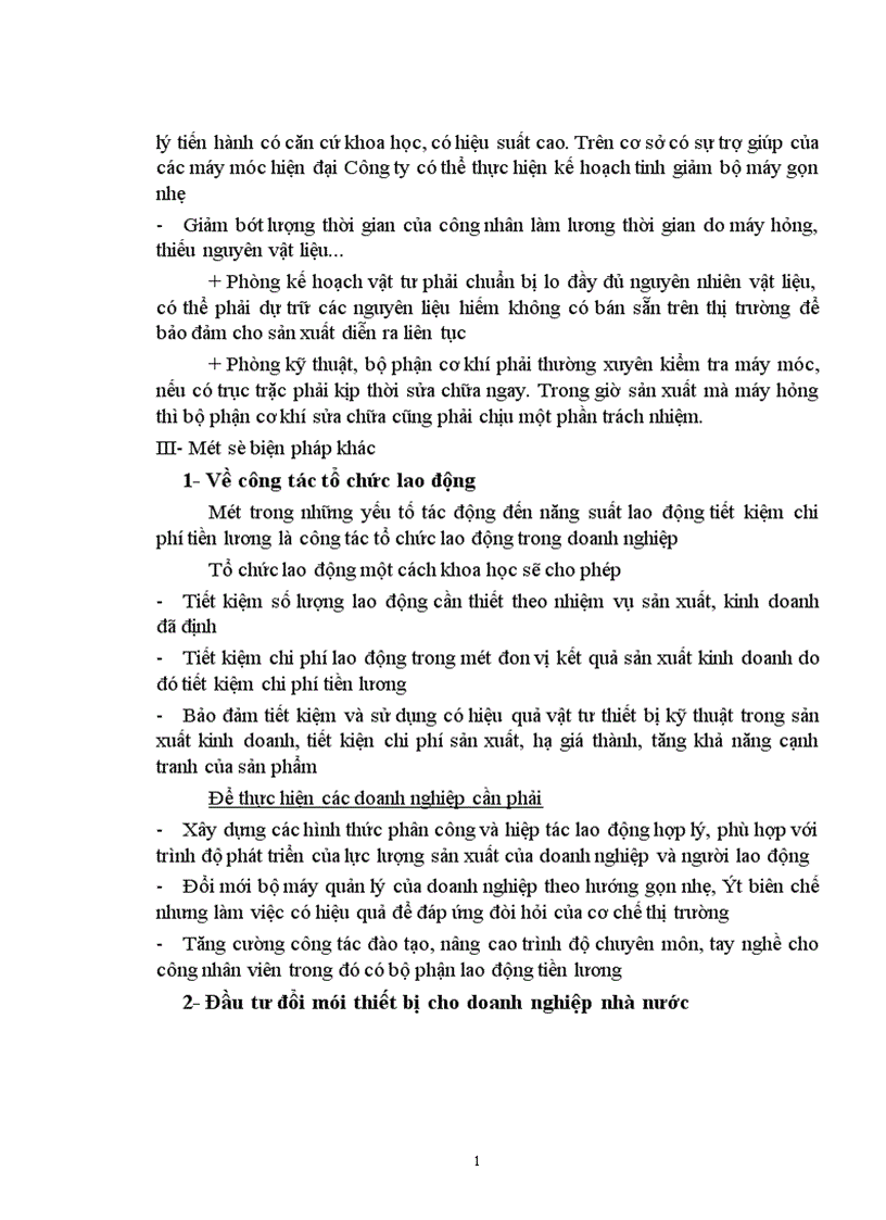 image for page Một số biện pháp nhằm hoàn thiện công tác xây dựng và quản lý quỹ tiền lương trong các doanh nghiệp Nhà nước