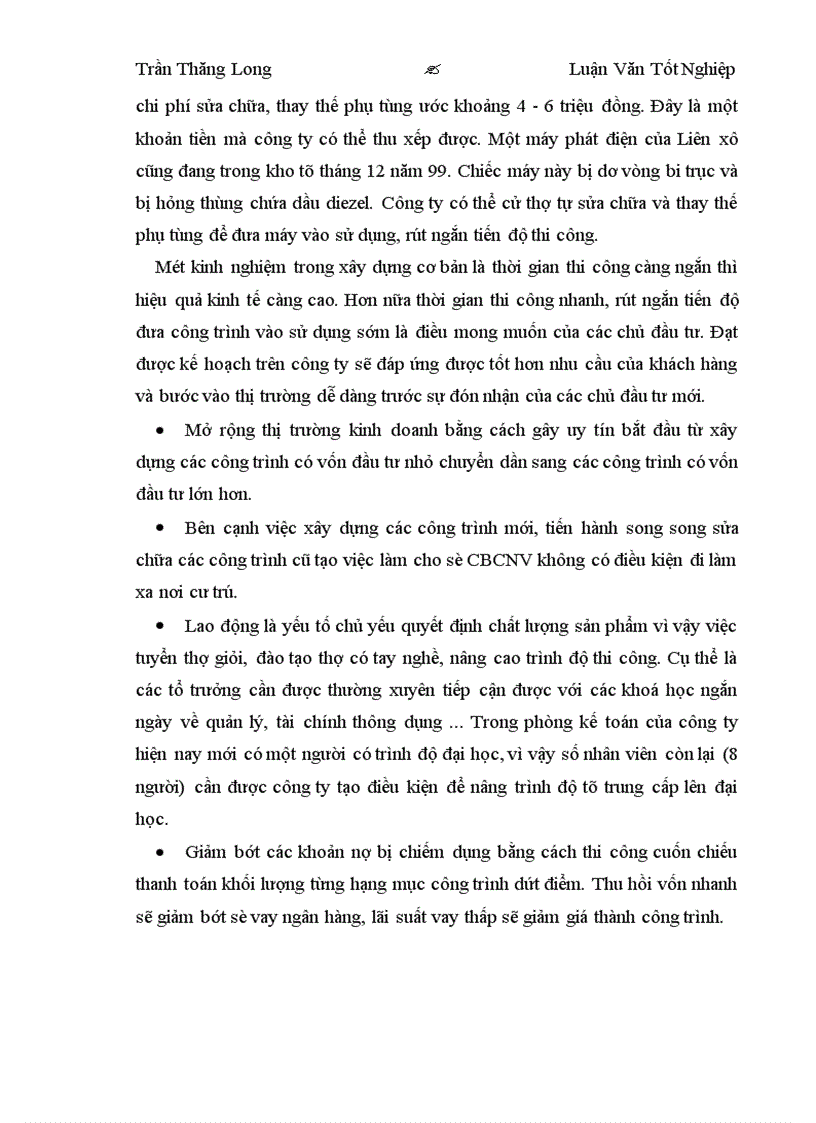 image for page Hiệu quả sử dụng vốn ở Công ty xây dựng Ngân hàng