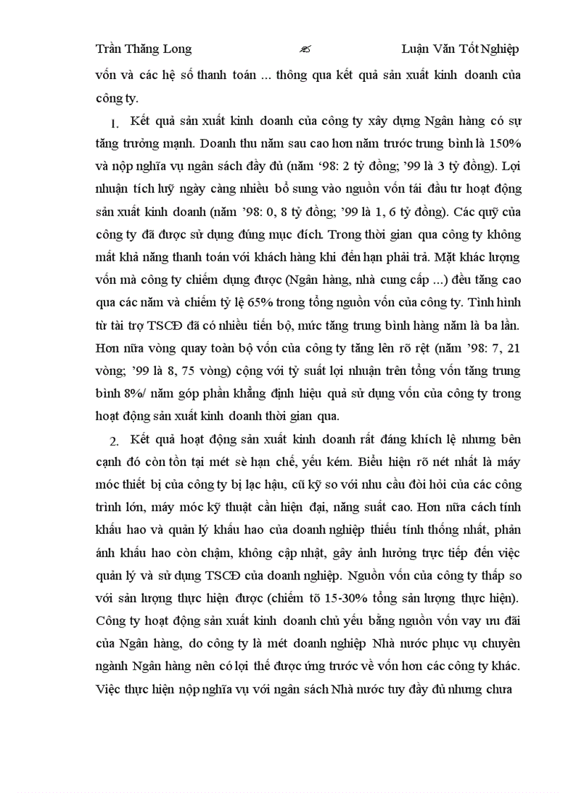 image for page Hiệu quả sử dụng vốn ở Công ty xây dựng Ngân hàng