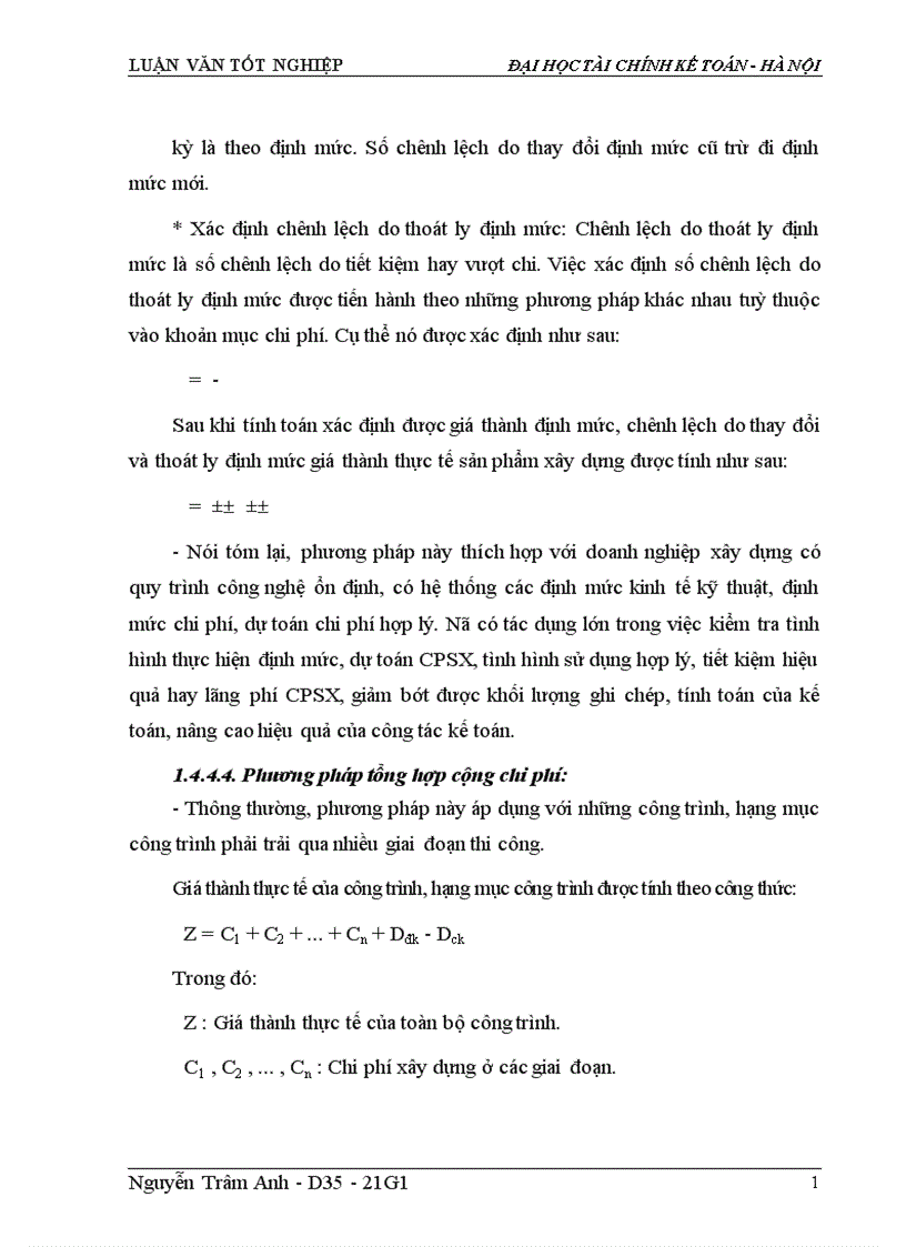 image for page Tổ chức công tác kế toán xác định chi phí sản xuất và tính giá thành sản phẩm 1