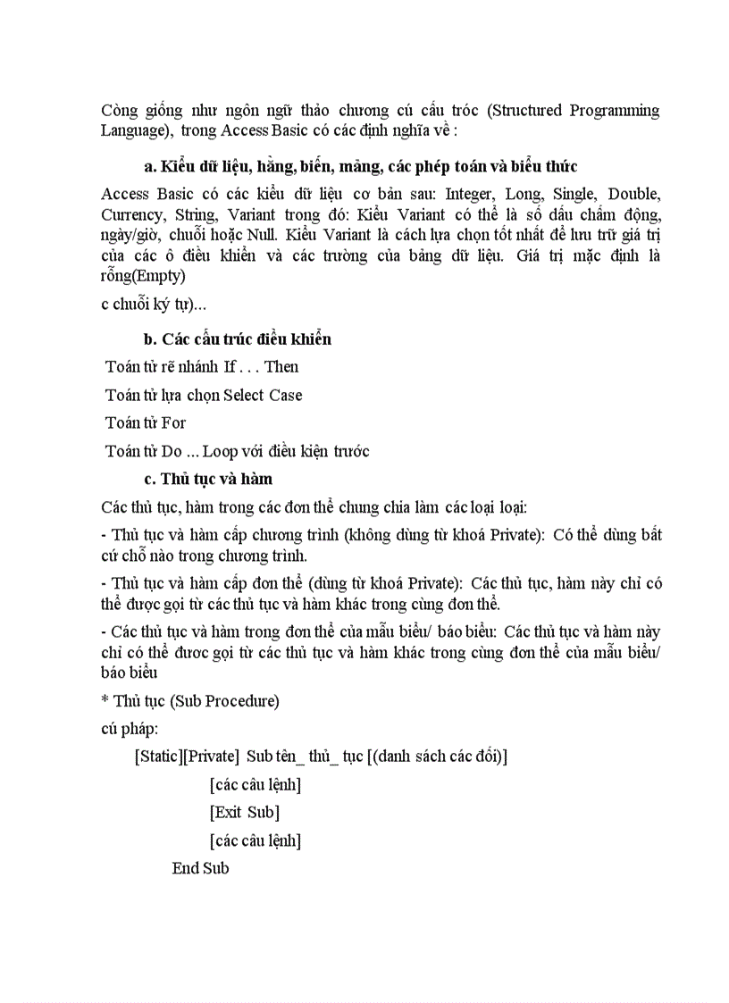 image for page Chương trình được xây dựng trên hệ quản trị cơ sở dữ liệu Microsoft Access
