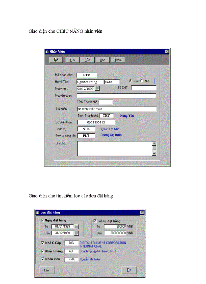 image for page Chương trình được xây dựng trên hệ quản trị cơ sở dữ liệu Microsoft Access
