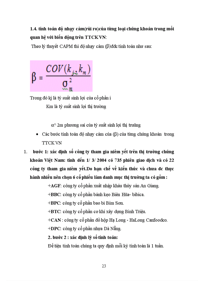 image for page Phương pháp phân tích và đo lường rủi ro trên thị trường chứng khoán 1
