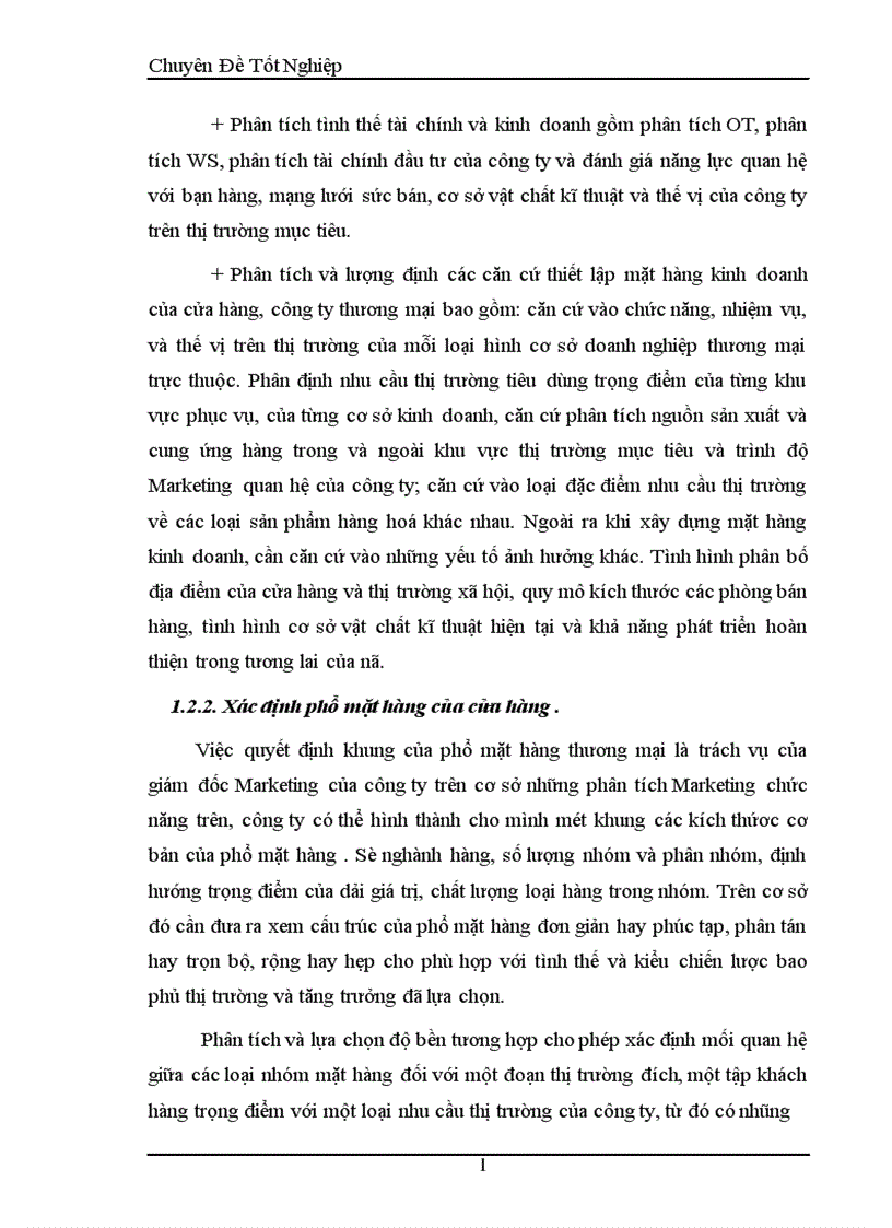 image for page Hoàn thiện nghiệp vụ Marketing mặt hàng kinh doanh tại cửa hàng thương mại 1174 đường Láng thuộc Công ty cổ phần thương mại Cầu Giấy 1