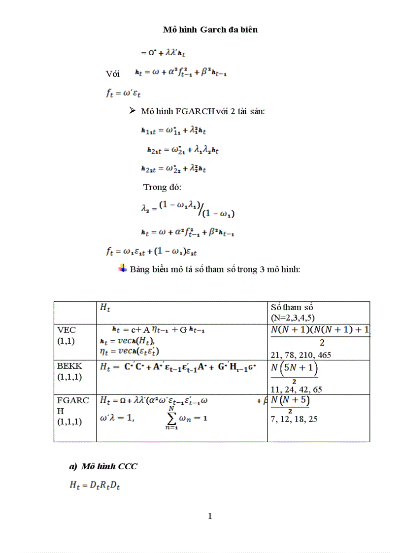 image for page mô hình garch đa biên và ứng dụng trong phân tích rủi ro cổ phiếu ngành ngân hàng trên sàn hose