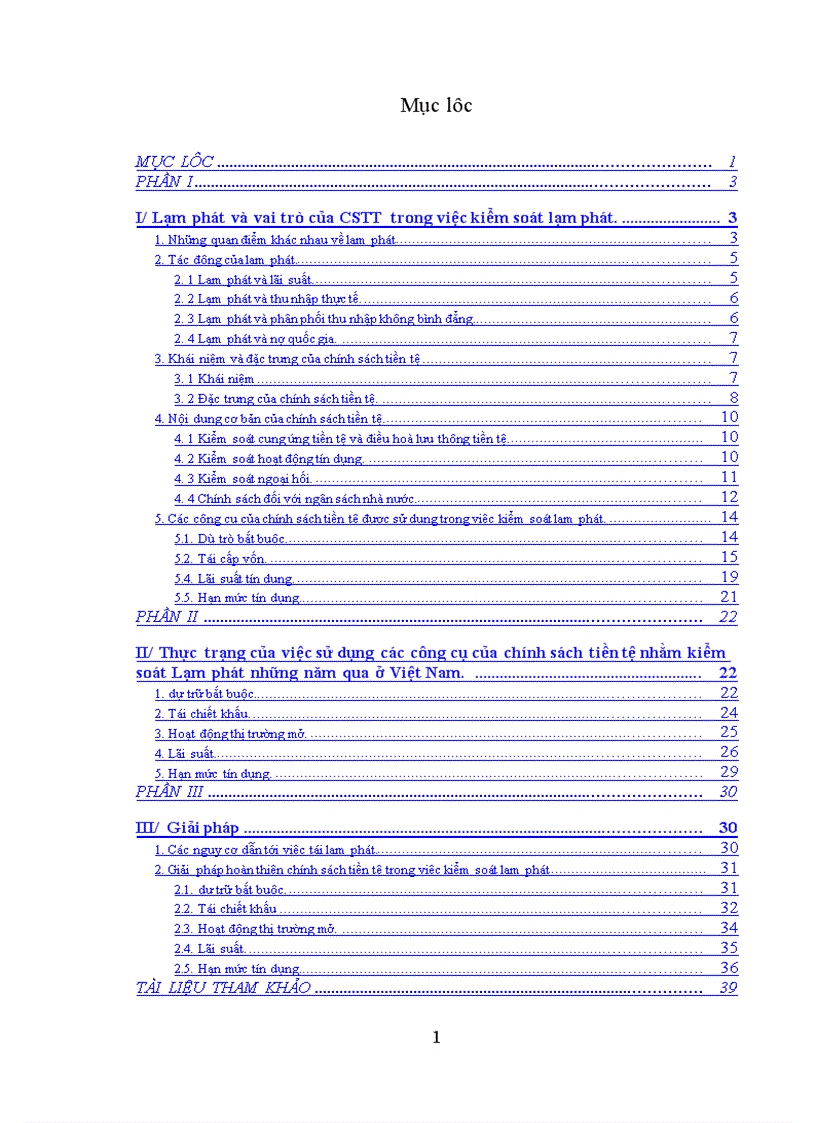 image for page Sử dụng chính sách tiền tệ nhằm kiểm soát lạm phát 1