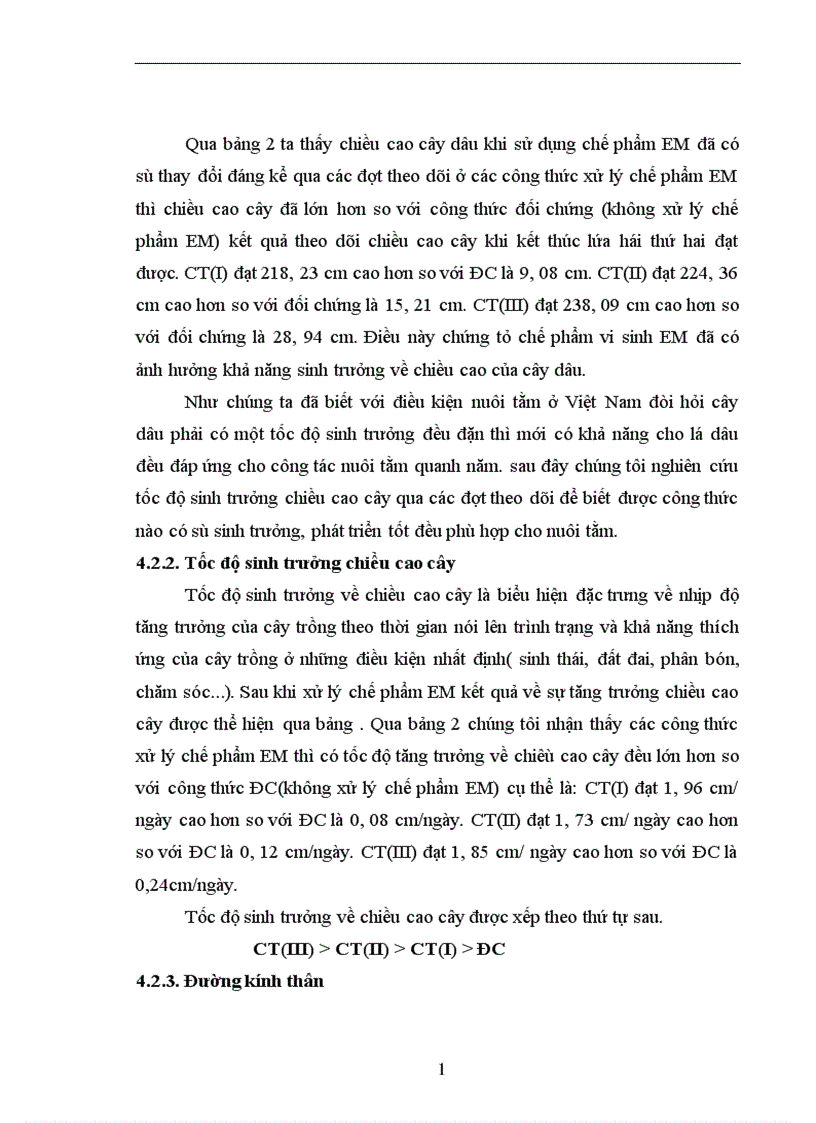 image for page Nghiên cứu ảnh hưởng của chế phẩm vi sinh vật EM Effective Micoorgamisms đến sinh trưởng phát triển năng suất và phẩm chất dâu đốn sát vụ Đông tại trường ĐHNNI Hà nội 1