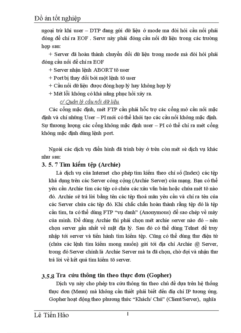 image for page Internet và TCP