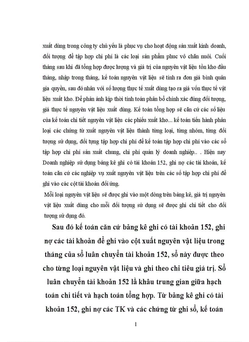 image for page Tổ chức công tác kế toán nguyên vật liệu ở Công Ty Chế Biến Lương Thực và Thức Ăn Gia Súc 1