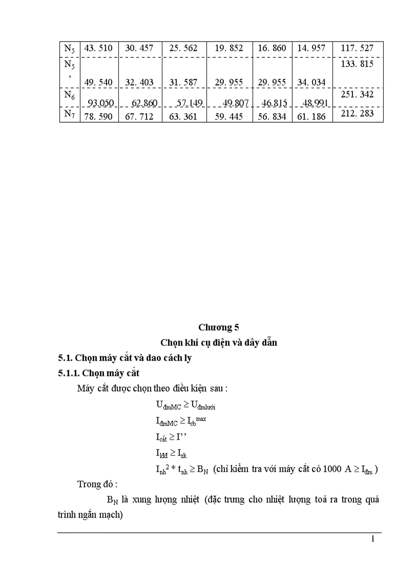 image for page chọn sơ đồ nối điện chính của nhà máy điện 1