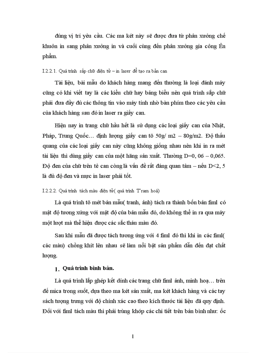 image for page Nghiên cứu khảo sát các yếu tố ảnh hưởng đến chất lượng của khuôn in