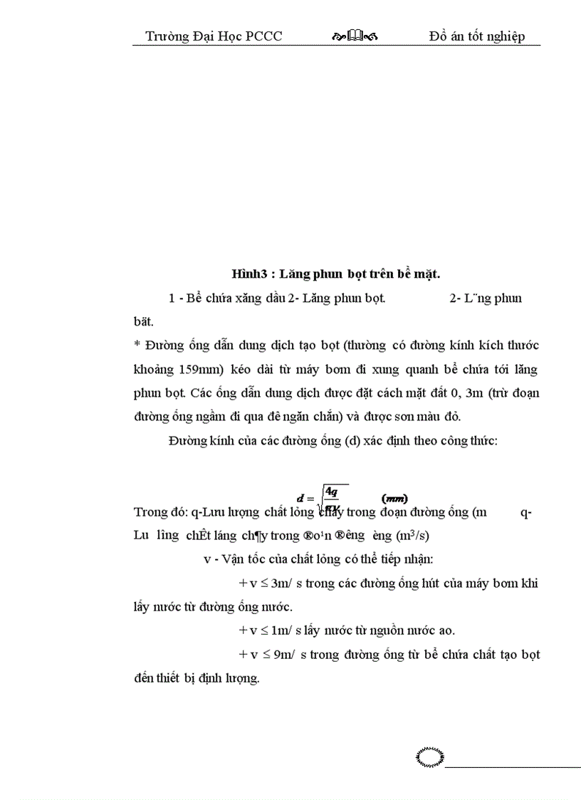 image for page Nghiên cứu vận dụng biện pháp chữa cháy bằng phun bọt từ dưới đáy bể lên để dập tắt đám cháy trong bể chứa xăng dầu