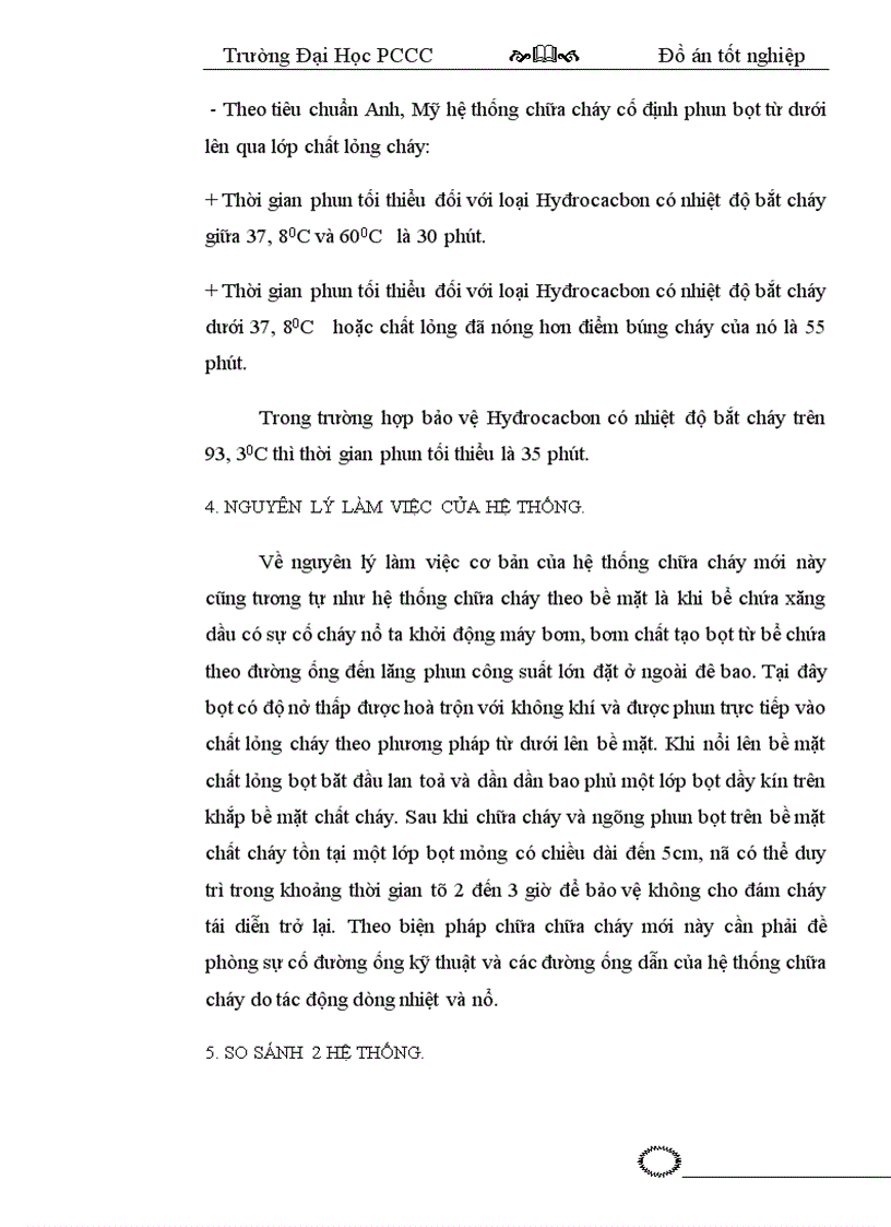 image for page Nghiên cứu vận dụng biện pháp chữa cháy bằng phun bọt từ dưới đáy bể lên để dập tắt đám cháy trong bể chứa xăng dầu