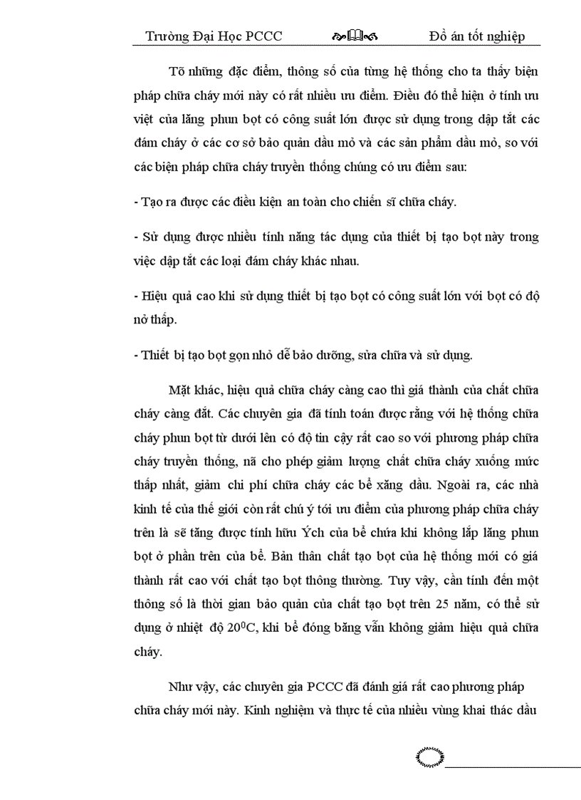 image for page Nghiên cứu vận dụng biện pháp chữa cháy bằng phun bọt từ dưới đáy bể lên để dập tắt đám cháy trong bể chứa xăng dầu