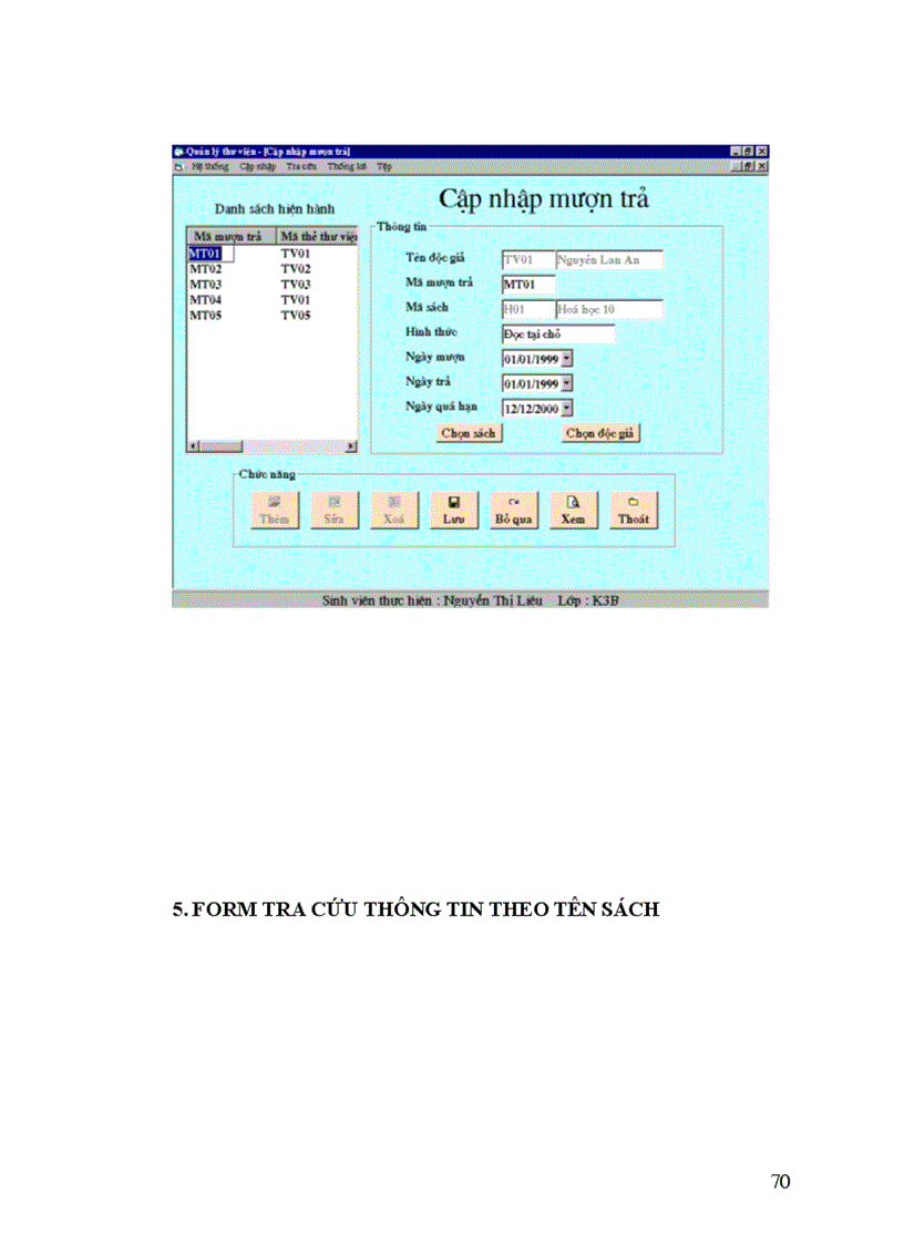 image for page Quản lý thư viện tại trường cấp III năng khiếu tỉnh Thái Bình