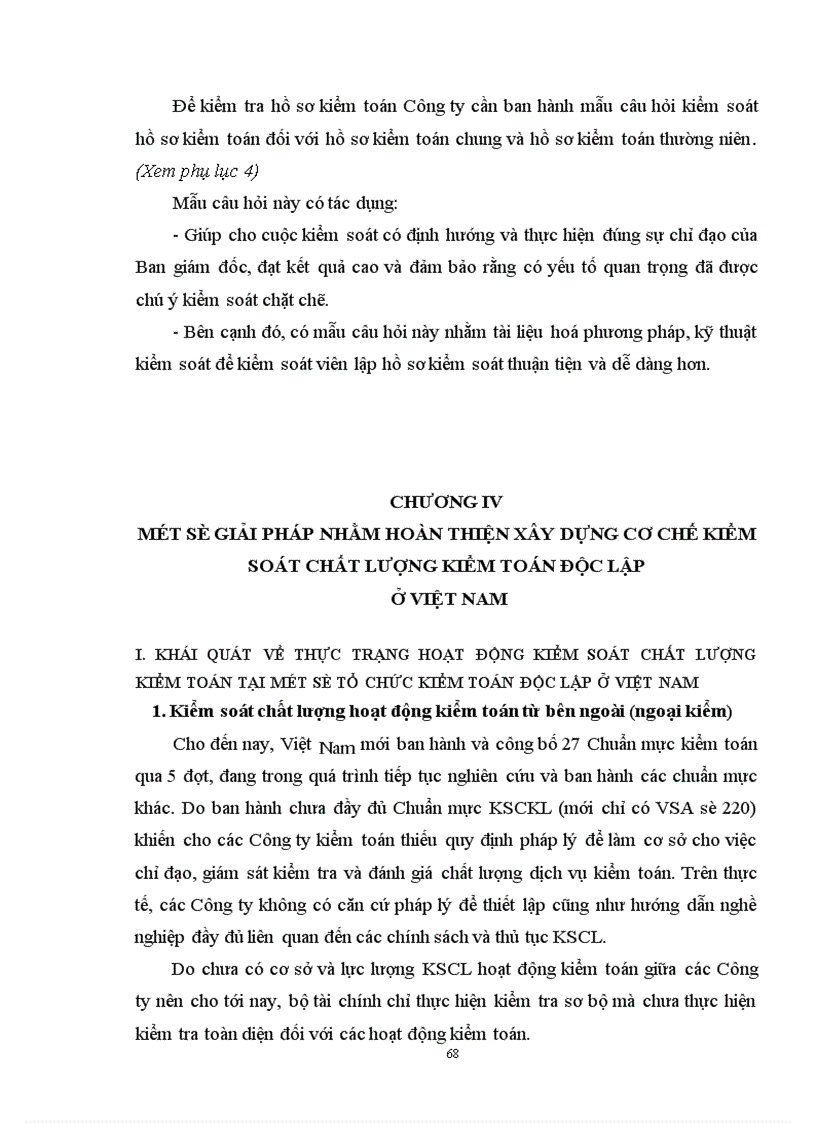 image for page Hoàn thiện công tác tổ chức và xây dựng hệ thống kiểm soát chất lượng hoạt động kiểm toán tại Công ty Dịch vụ Tư vấn Tài chính Kế toán và Kiểm toán
