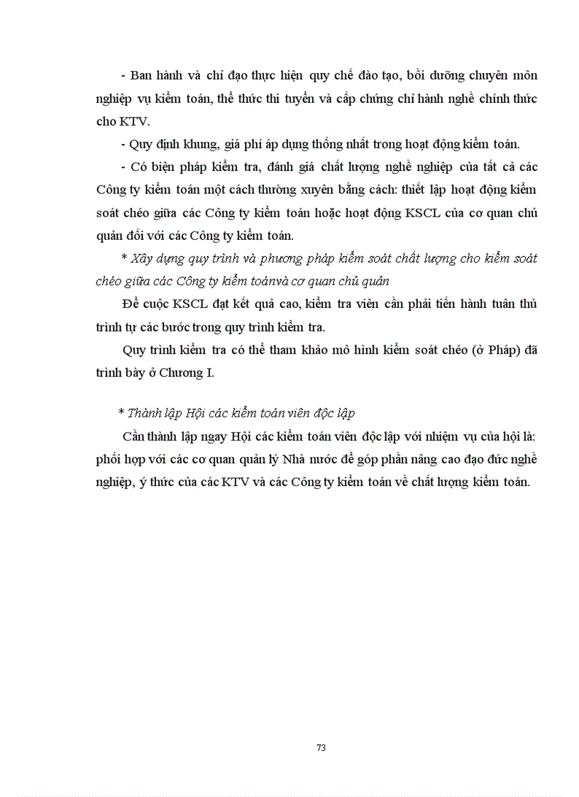 image for page Hoàn thiện công tác tổ chức và xây dựng hệ thống kiểm soát chất lượng hoạt động kiểm toán tại Công ty Dịch vụ Tư vấn Tài chính Kế toán và Kiểm toán