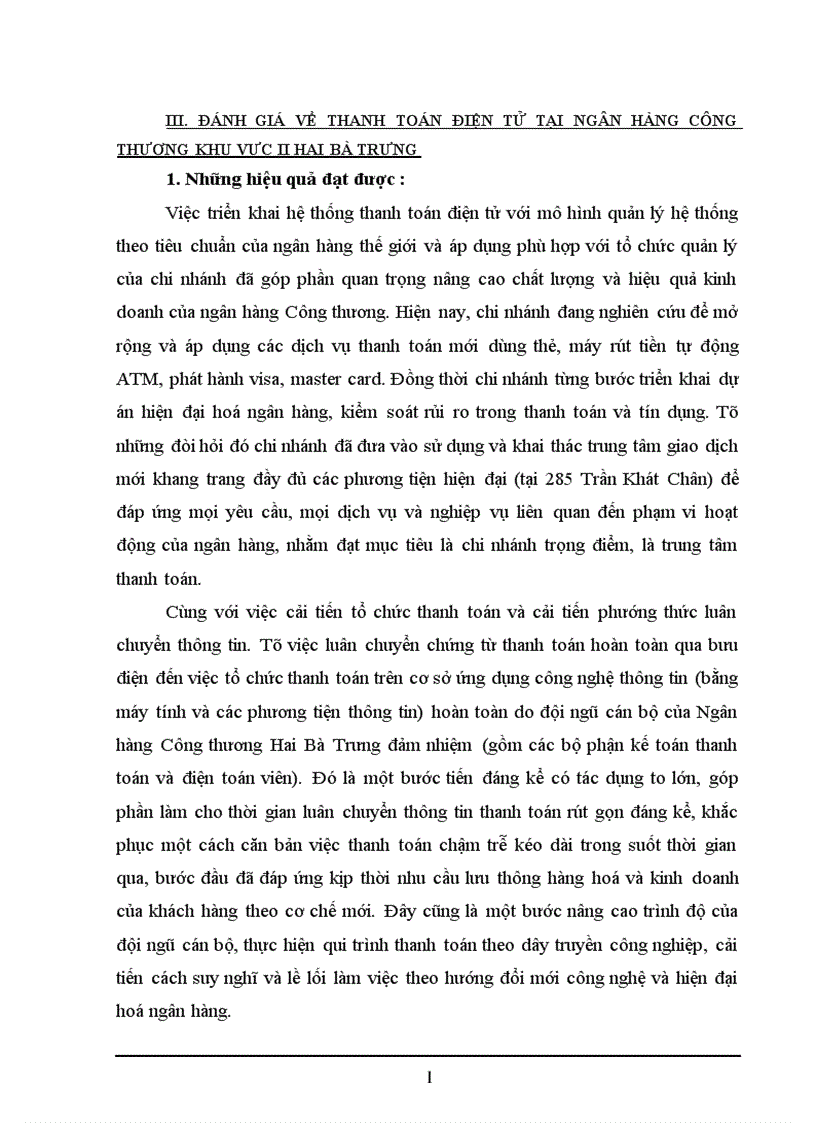 image for page Một số giải pháp nhằm hoàn thiện và phát triển thanh toán chuyển tiền điện tử tại Chi nhánh Ngân hàng Công thương khu vực II Hai Bà Trưng Hà Nội 1