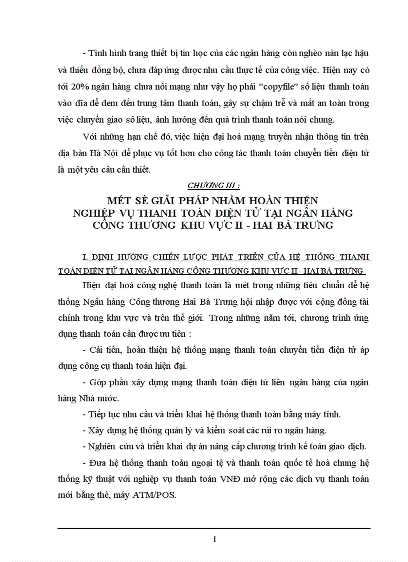 image for page Một số giải pháp nhằm hoàn thiện và phát triển thanh toán chuyển tiền điện tử tại Chi nhánh Ngân hàng Công thương khu vực II Hai Bà Trưng Hà Nội 1