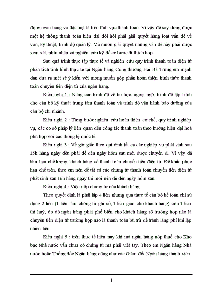 image for page Một số giải pháp nhằm hoàn thiện và phát triển thanh toán chuyển tiền điện tử tại Chi nhánh Ngân hàng Công thương khu vực II Hai Bà Trưng Hà Nội 1