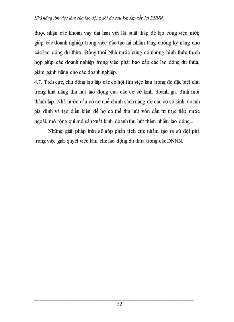 image for page Khả năng tìm việc làm của lao động đôi dư sau khi sắp xếp lại DNNN 1