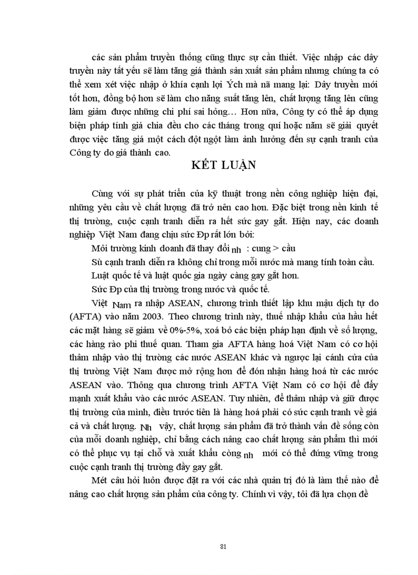 image for page Chất lượng sản phẩm với việc nâng cao khả năng cạnh tranh của Công ty Bánh kẹo Hải Hà 1