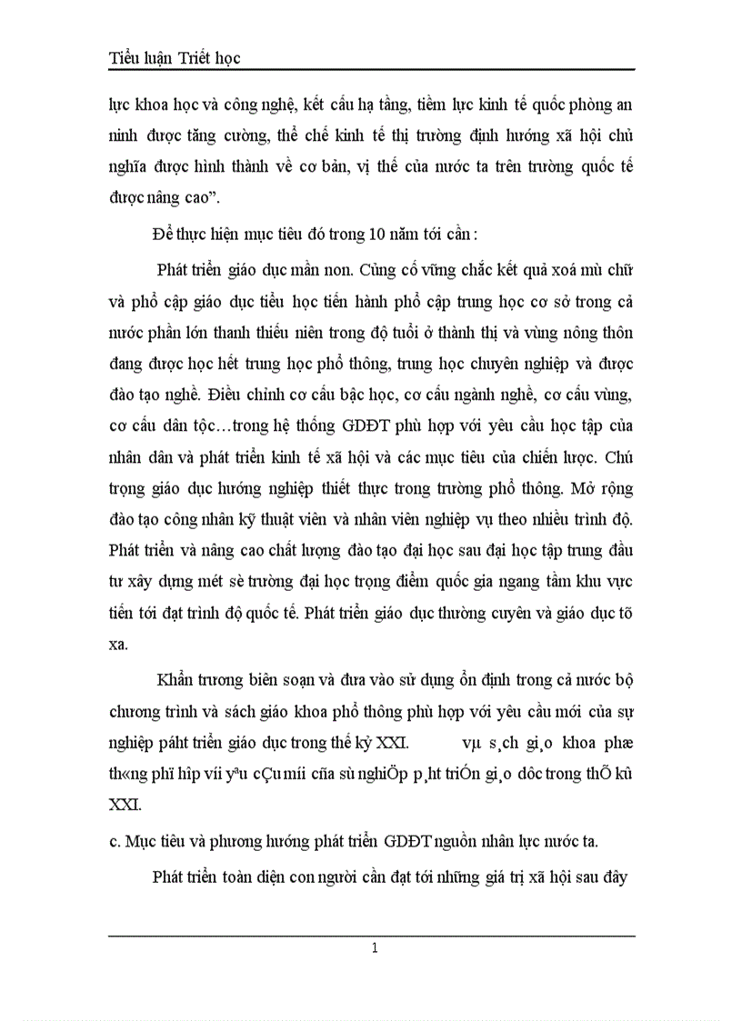 image for page Nhân tố con người trong lực lượng sản xuất với chiến lược phát triển giáo dục đào tạo nguồn nhân lực theo hướng công nghiệp hoá hiện đại hoá ở việt nam trong thời kỳ quá độ I 1