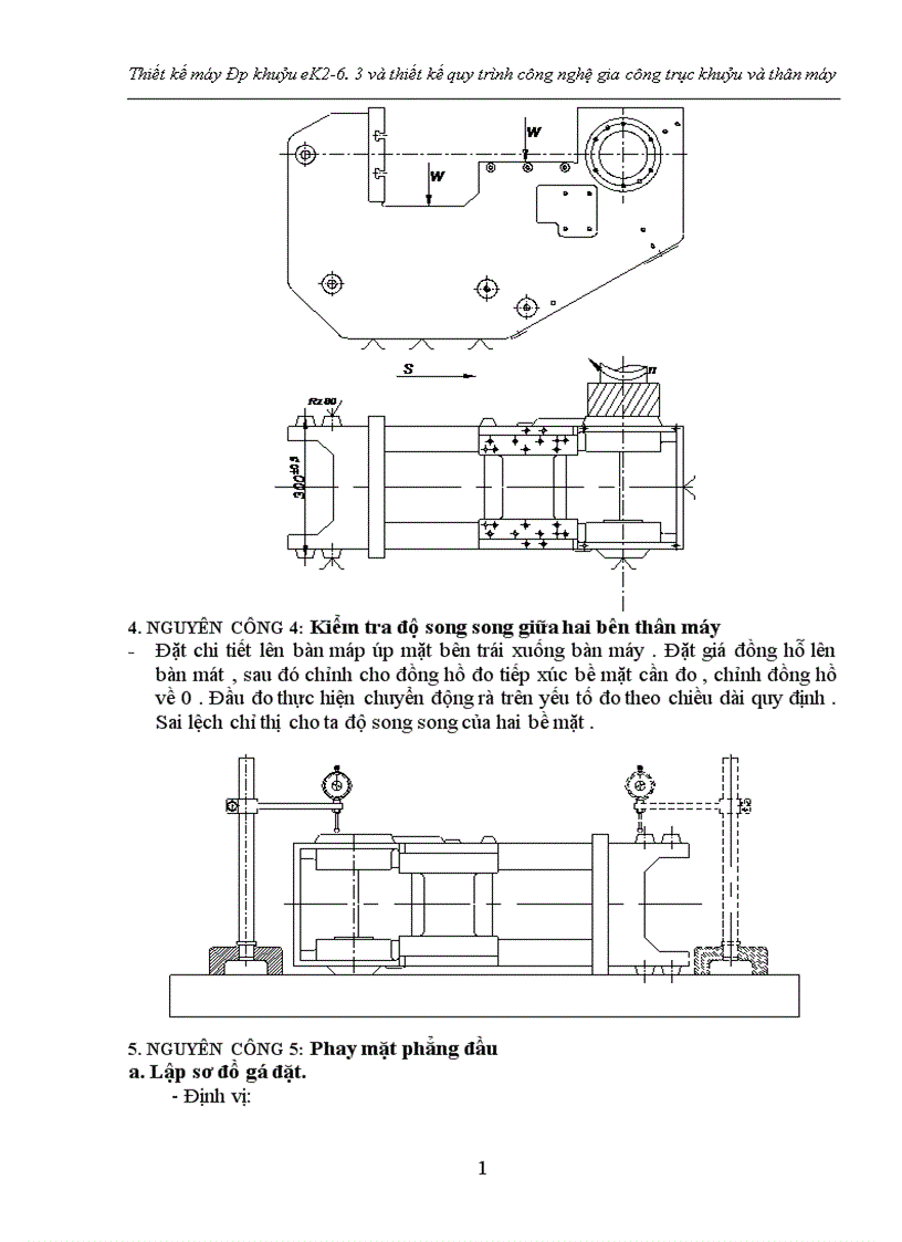image for page Thiết kế máy ép khuỷu eK và thiết kế quy trình ng nghệ gia ng trục khuỷu và thân máy