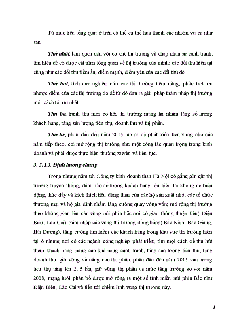 image for page Chiến lược mở rộng thị trường của Công ty kinh doanh than Hà Nội đến năm 2015 1