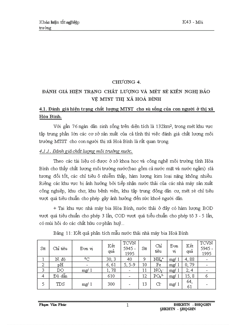 image for page Thành lập bản đồ môi trường sinh thái thị xã Hoà Bình trên cơ sở phương pháp hệ thông tin địa lý GIS đánh giá hiện trạng chất lượng và một số kiến nghị bảo vệ môi trường sinh thái ở thị xã đó