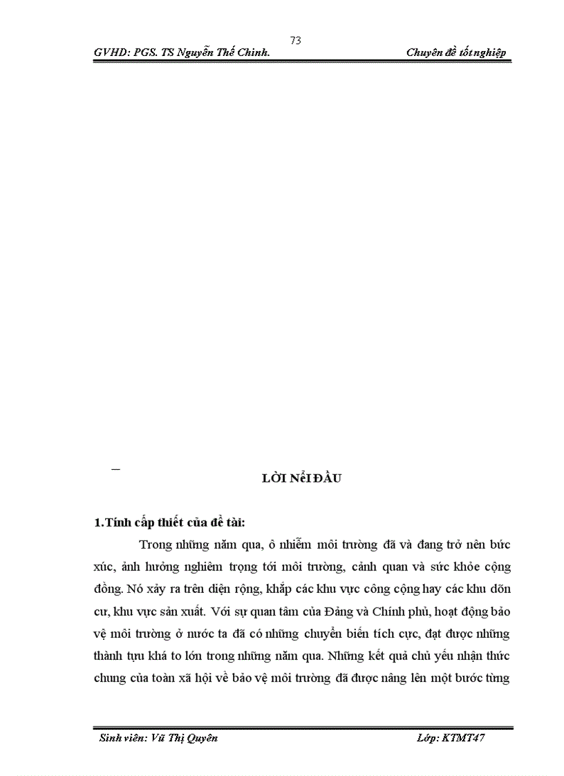 image for page Đánh giá hiệu quả của mô hình thực hiện xã hội hoá công tác thu gom vận chuyển xử lý chất thải rắn tại quận Tây Hồ 1