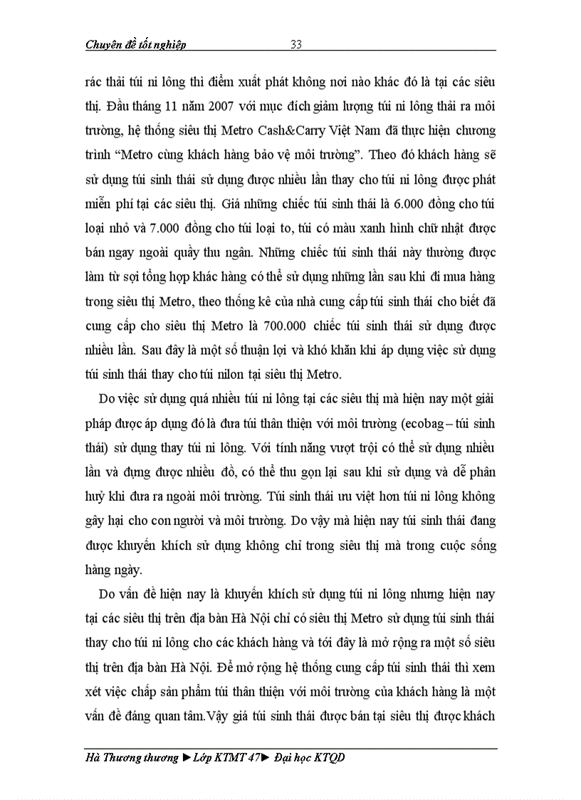 image for page Xác định mức sẵn lòng chi trả đối với các sản phẩm thân thiện với môi trường Trường hợp đánh giá mức độ chấp nhận của thị trường đối với sản phẩm túi thân thiện với môi trường Thực trạng và giải pháp