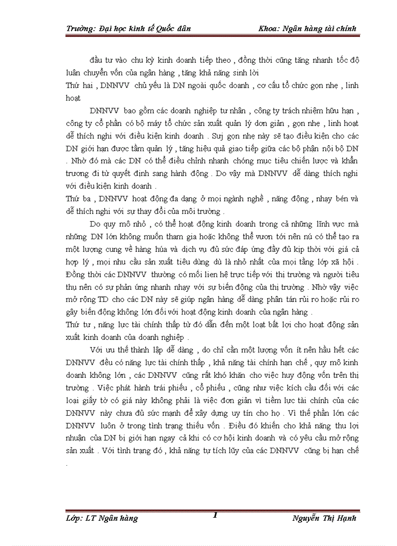 image for page Giải pháp mở rộng tín dụng đối với các doanh nghiệp nhỏ và vừa tại phòng giao dịch bidv bình xuyên chi nhánh vĩnh phúc 1