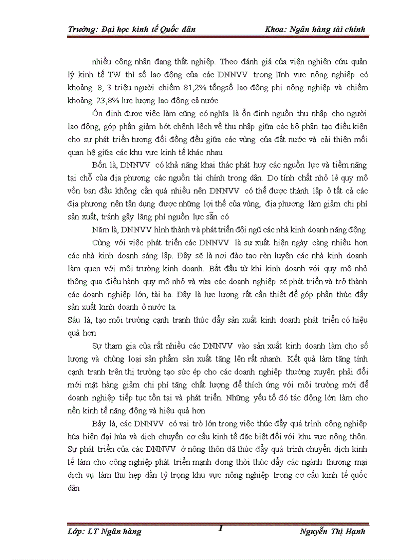 image for page Giải pháp mở rộng tín dụng đối với các doanh nghiệp nhỏ và vừa tại phòng giao dịch bidv bình xuyên chi nhánh vĩnh phúc 1