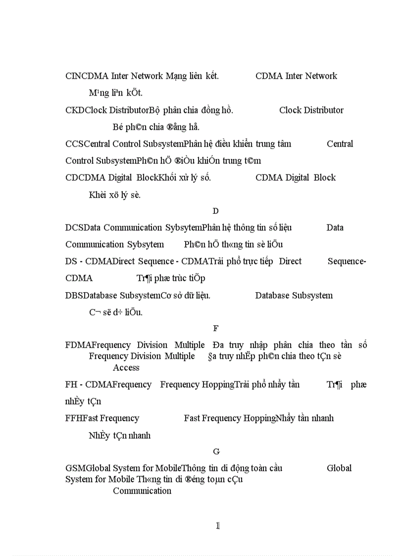 image for page Chuyển giao mềm trong hệ thống CDMA dùng tiêu chuẩn IS
