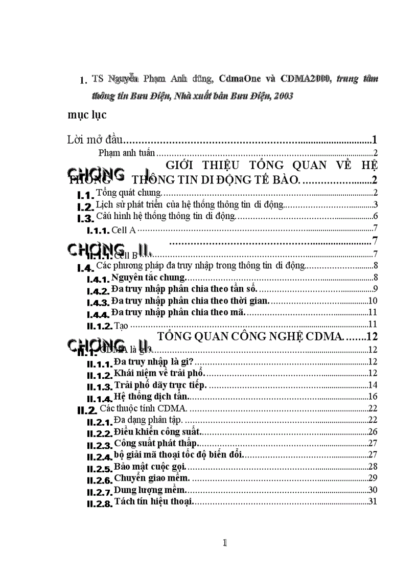 image for page Chuyển giao mềm trong hệ thống CDMA dùng tiêu chuẩn IS