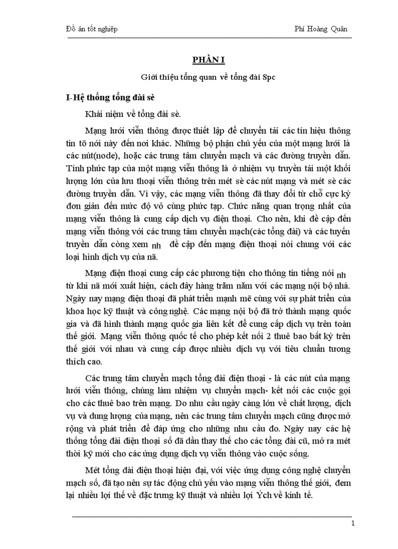 image for page Điều hành khai thác và bảo dưỡng tổng đài điện tử SPC