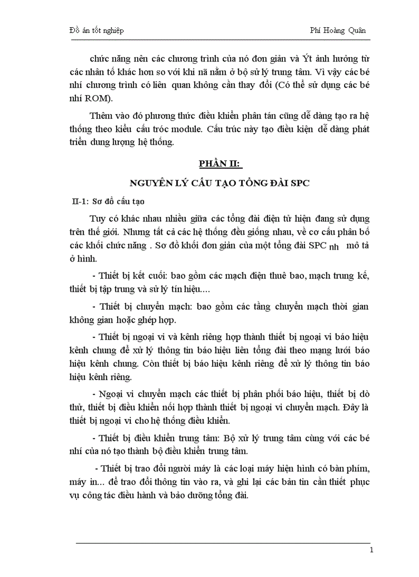 image for page Điều hành khai thác và bảo dưỡng tổng đài điện tử SPC