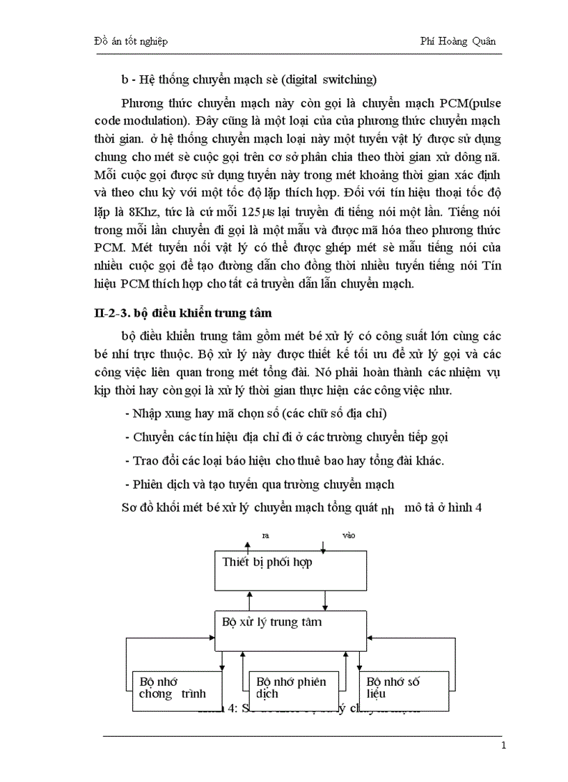 image for page Điều hành khai thác và bảo dưỡng tổng đài điện tử SPC