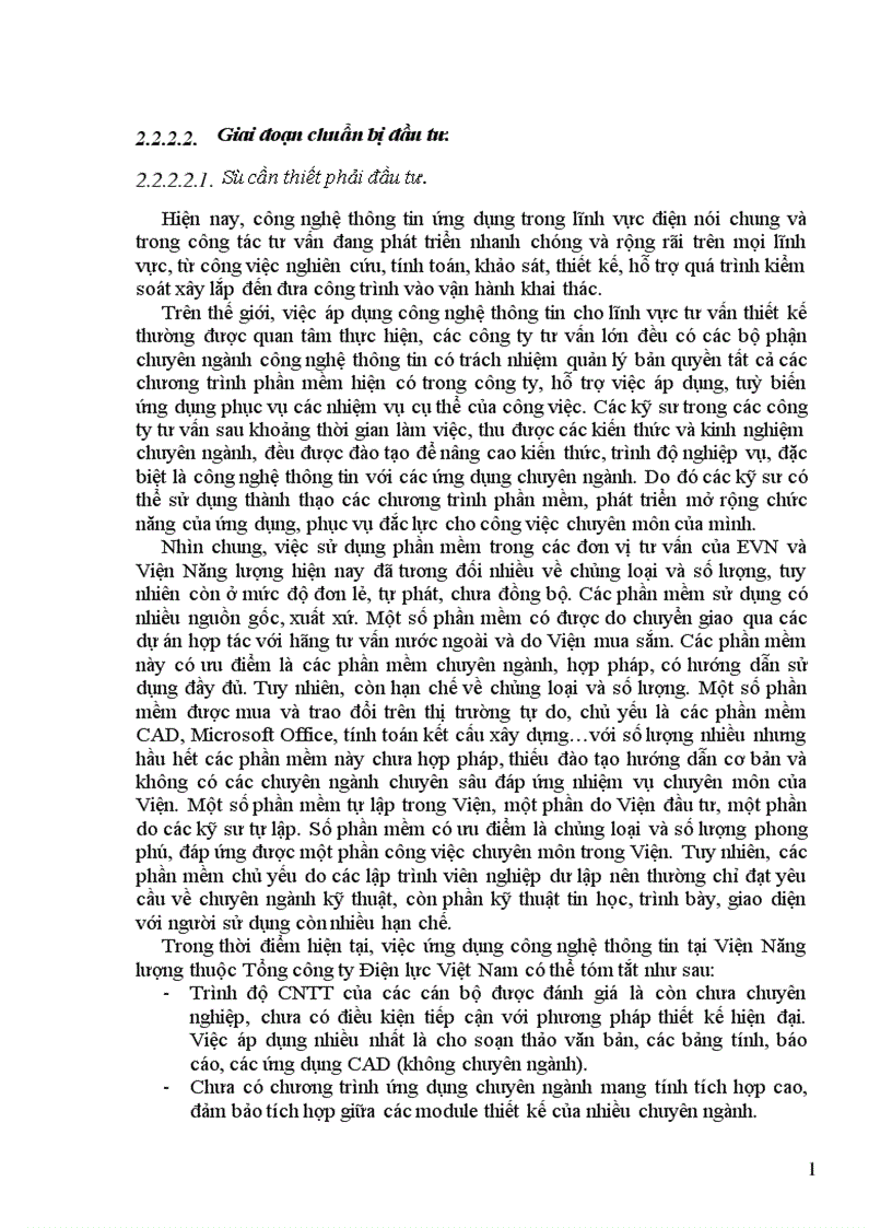 image for page Phương hướng và kiến nghị một số giải pháp nhằm hoàn thiện quy trình chuẩn bị thực hiện và quản lý dự án đầu tư tại Trung tâm Công nghệ thông tin Tổng công ty Điện lực Việt Nam 1