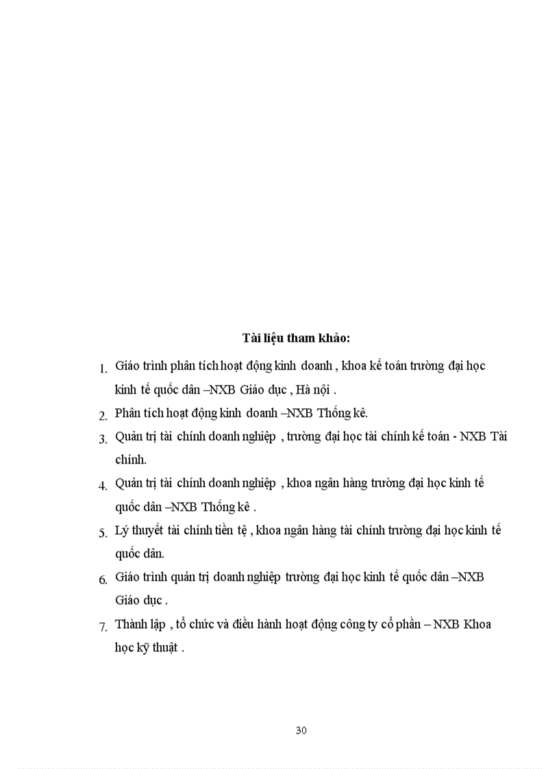 image for page Phân tích tình hình sử dụng vốn của công ty cổ phần ôtô khách Hà Tây