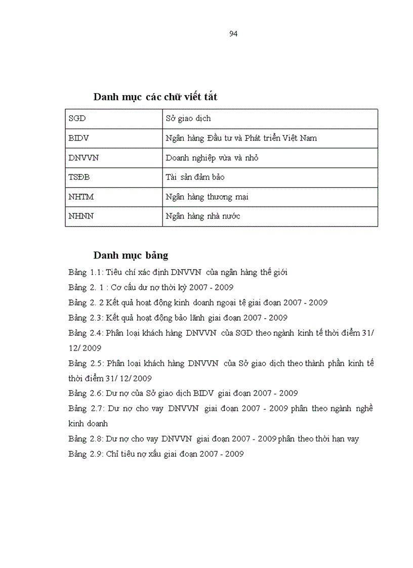 image for page Mở rộng cho vay đối với doanh nghiệp vừa và nhỏ tại Sở giao dịch Ngân hàng Đầu tư và Phát triển Việt Nam 1