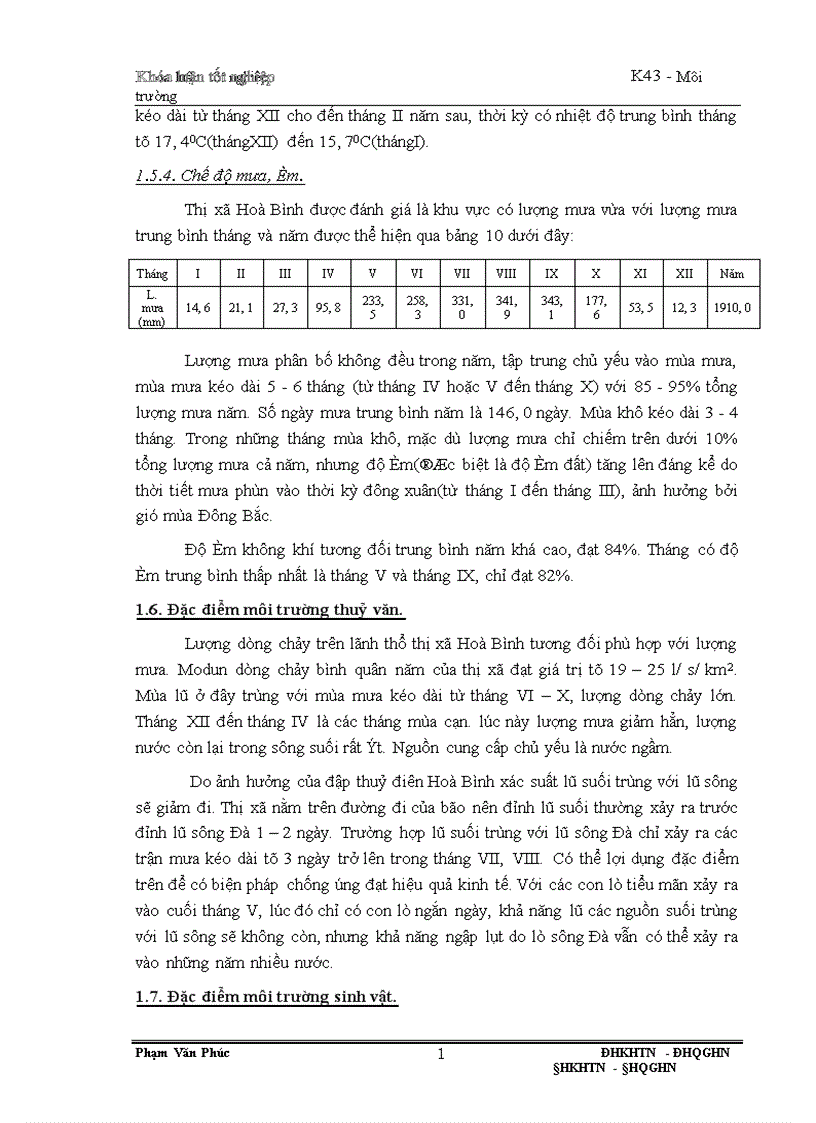 image for page Thành lập bản đồ môi trường sinh thái thị xã Hoà Bình trên cơ sở phương pháp hệ thông tin địa lý GIS đánh giá hiện trạng chất lượng và một số kiến nghị bảo vệ môi trường sinh thái ở thị xã đó 1