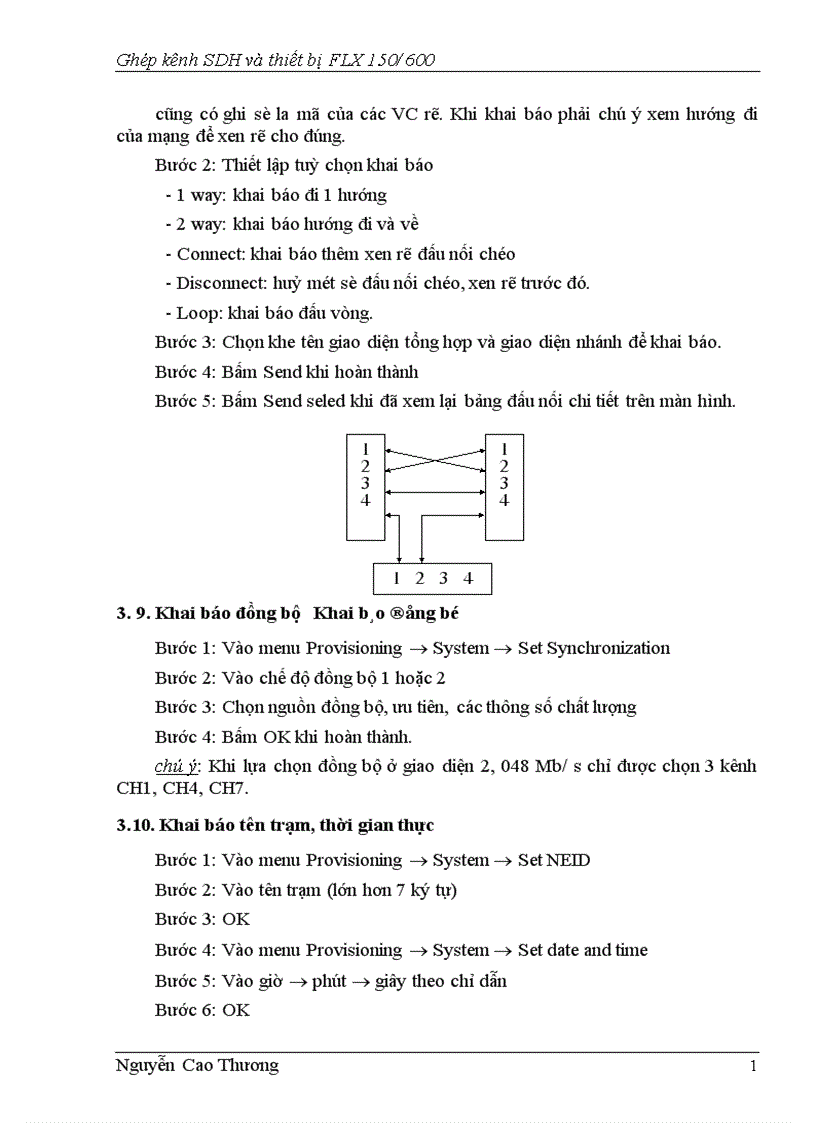 image for page Ghép kênh SDH và thiết bị FLX