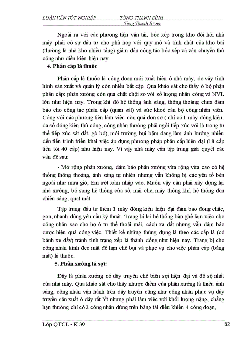 image for page Một số biện pháp nhằm đổi mới và hoàn thiện công tác QLCL ở Nhà máy Thuốc lá Thanh Hoá 1