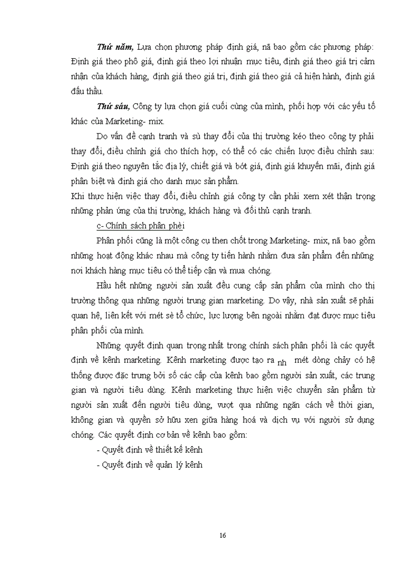 image for page Chiến lược Marketing mix với việc mở rộng thị trường của Công ty Kính Đáp Cầu Bắc Ninh 1