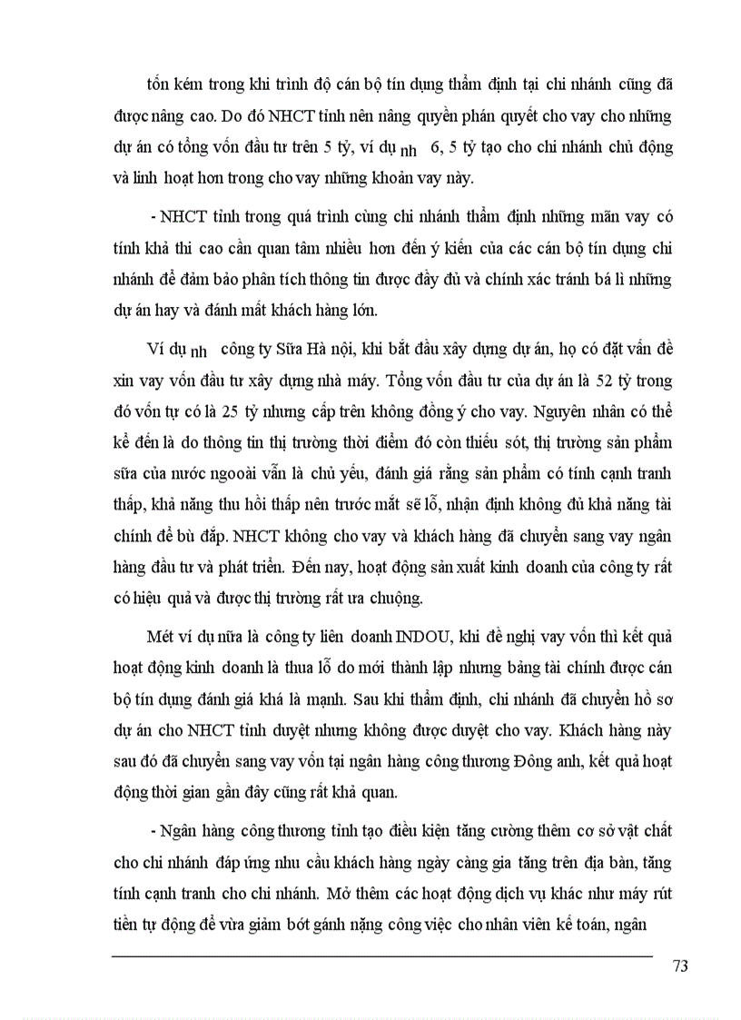 image for page Một số giải pháp nâng cao chất lượng tín dụng trung dài hạn tại Ngân hàng Công thương Phúc Yên 1
