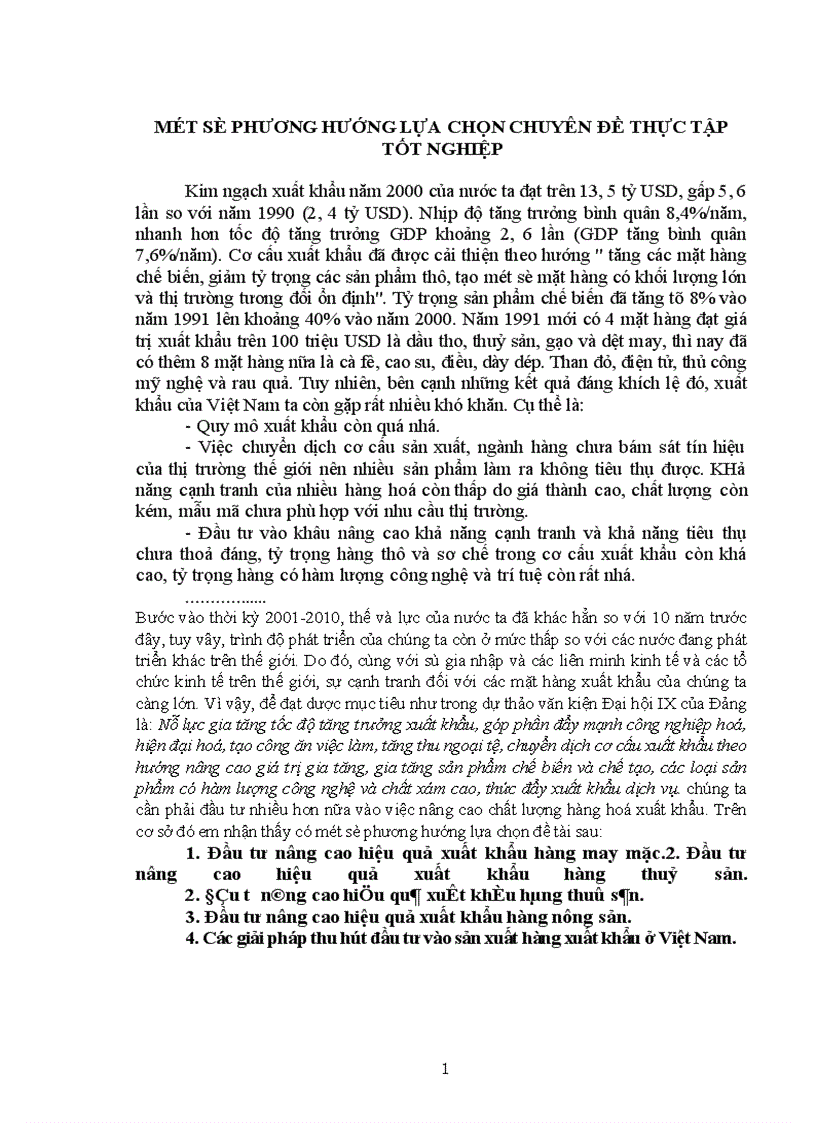 image for page Báo cáo thực tập tổng hợp của Bộ Thương mại và Vụ đầu tư