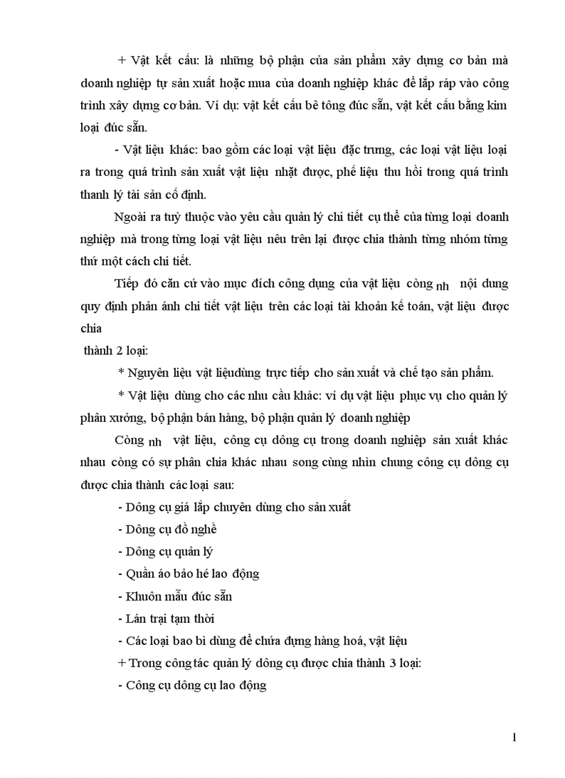 image for page Kế toán nguyên vật liệu công cụ dụng cụ ở Công ty TNHHTM và in Việt Tiến 1